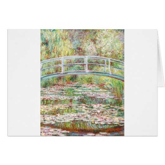 Bridge Over Water Lilies Pond - Claude Monet (Front Horizontal)