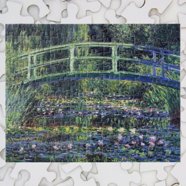 Bridge Over Waterlily Pond by Claude Monet Jigsaw Puzzle (Creator Uploaded)