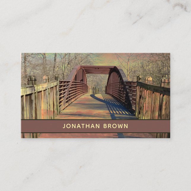 Bridge Photo Business Card (Front)