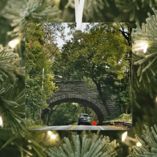 Bridge Photo Metal Ornament