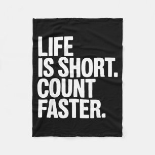 Bridge Player Funny Contract Bridge  Fleece Blanket