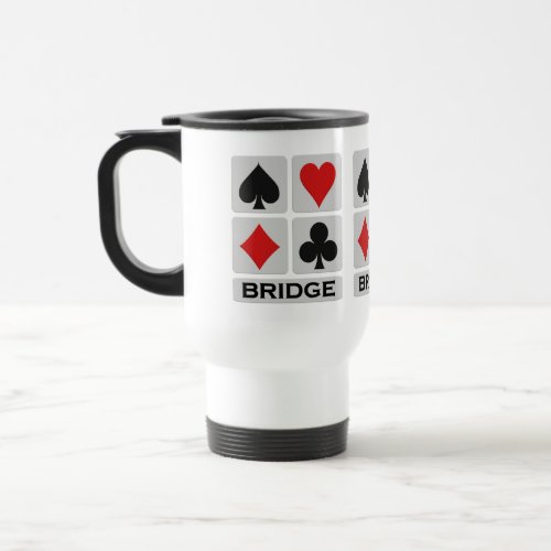 Bridge Player mug _ choose style  color