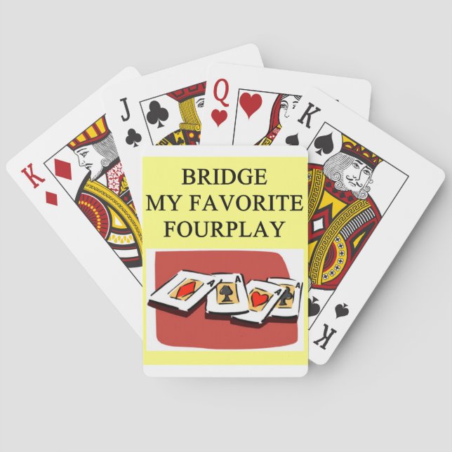 bridge poker cards (Back)