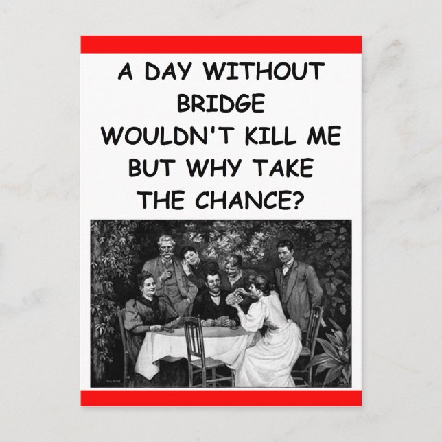 BRIDGE POSTCARD (Front)