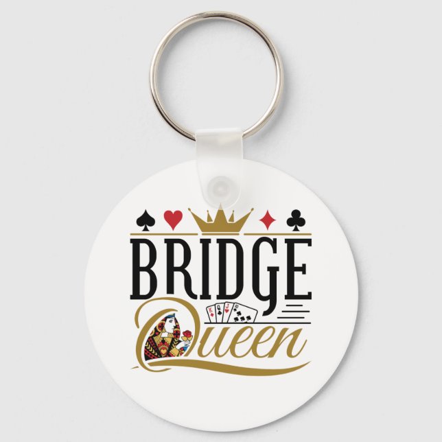 Bridge Queen Keychain (Front)