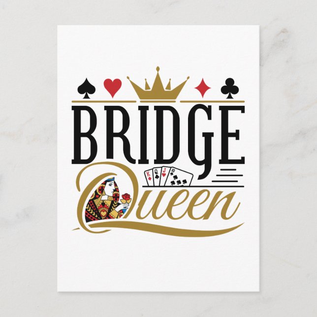 Bridge Queen Postcard (Front)