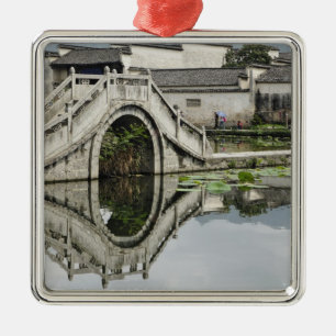 Bridge reflection, Hong Cun Village, Yi Metal Ornament