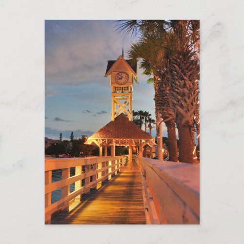 Bridge Street Clock Tower Postcard