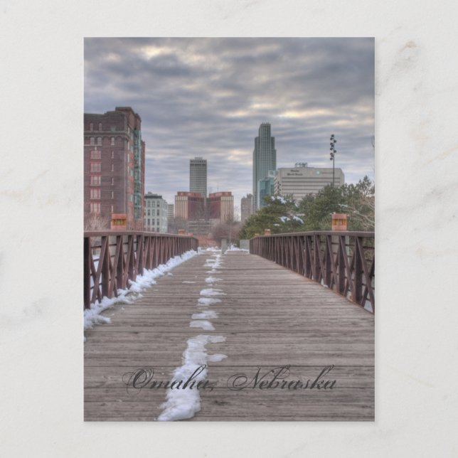 Bridge to Omaha Postcard (Front)