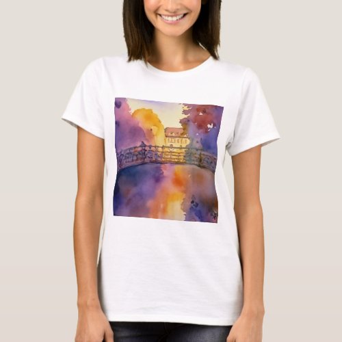 Bridge to Serenity Explore Rural Charms Though  T_Shirt