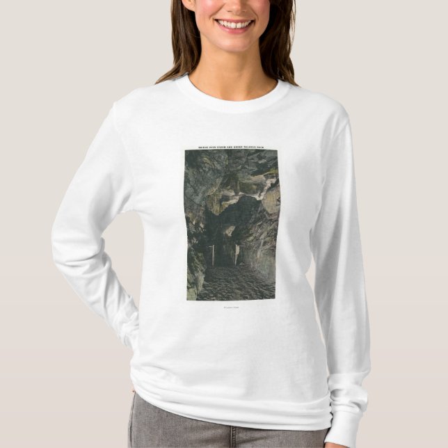 Bridge Under Balance Rock View T-Shirt (Front)