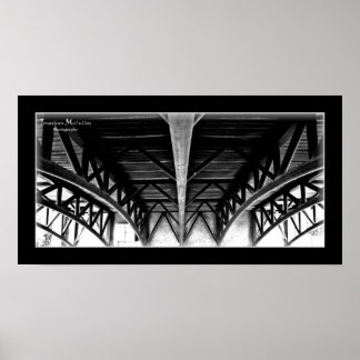 BRIDGE UNDER POSTER