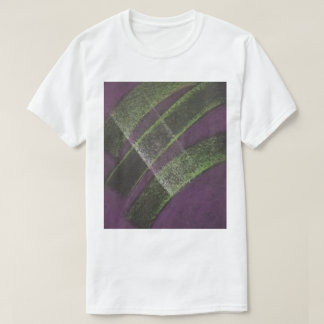 Bridge Unique Purple Yellow Colorful Abstract Art T-Shirt