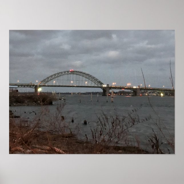 Bridge Waterscape Poster (Front)