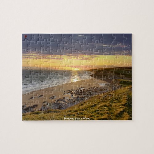Bridgend Beach  Wales Jigsaw Puzzle