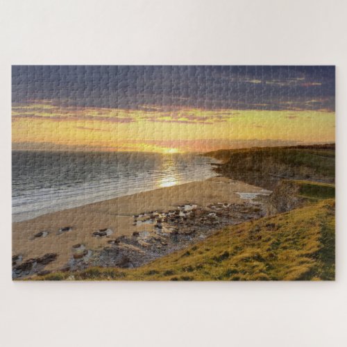 Bridgend Beach  Wales Jigsaw Puzzle