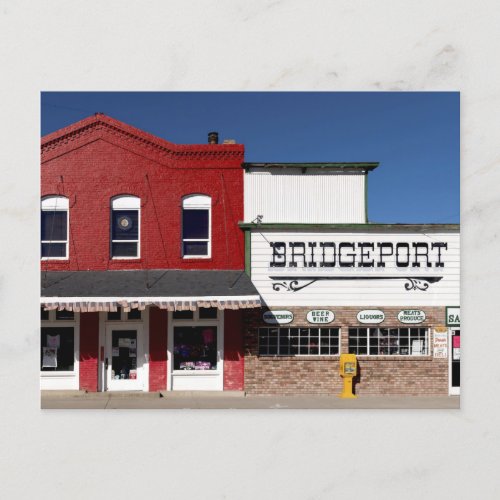 Bridgeport California small town photograph Postcard