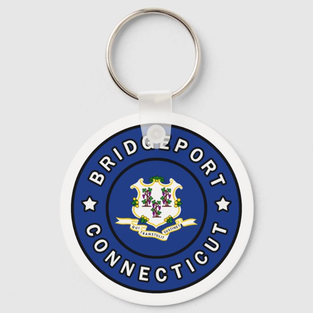 Bridgeport Connecticut Keychain (Front)
