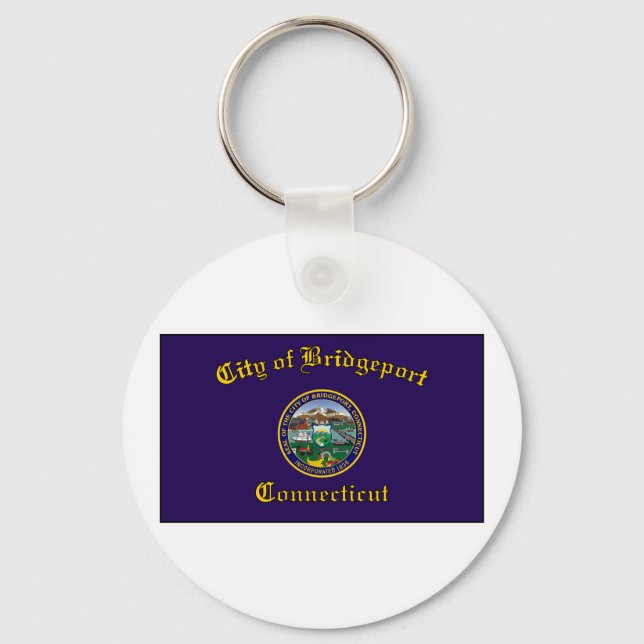 Bridgeport, Connecticut Keychain (Front)