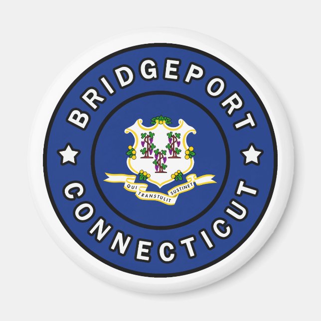 Bridgeport Connecticut Magnet (Front)