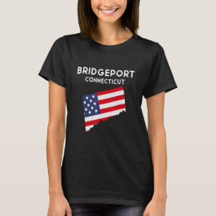 Bridgeport Connecticut USA State America Travel Co T-Shirt