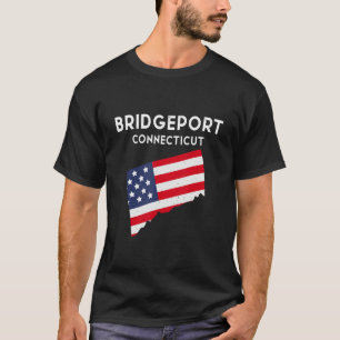 Bridgeport Connecticut USA State America Travel Co T-Shirt