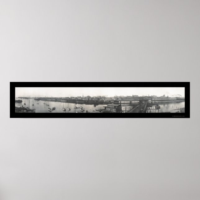 Bridgeport, CT Photo 1913 Poster (Front)