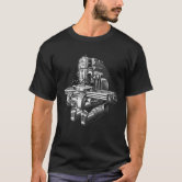 Bridgeport Mill Eating Steel Tee