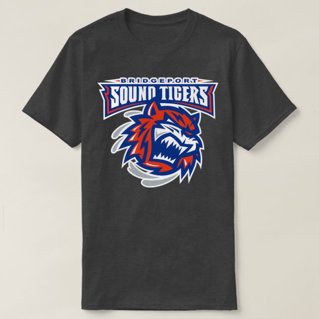 Bridgeport Sound Tigers T-Shirt (Design Front)