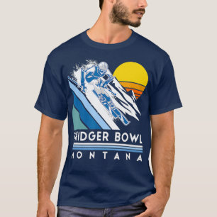 Bridger Bowl Montana Retro Ski T-Shirt