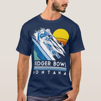 Bridger Bowl Montana Retro Ski T-Shirt