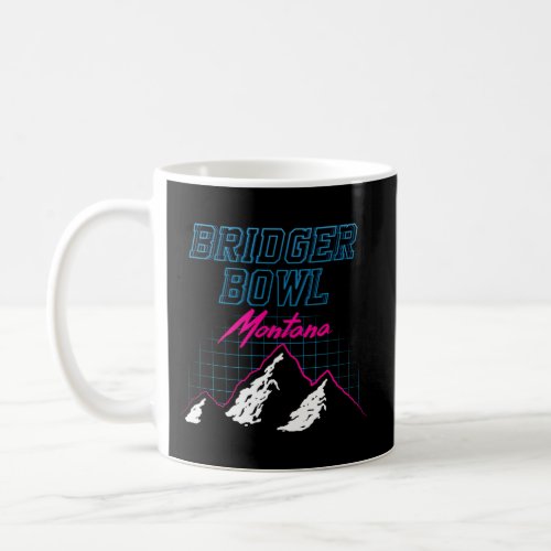 Bridger Bowl Montana Usa Ski Resort 1980S Coffee Mug