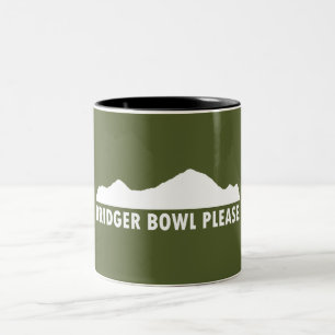 Bridger Bowl Please Two-Tone Coffee Mug