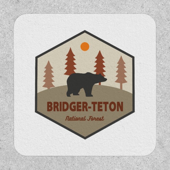 Bridger-Teton National Forest Bear Patch (Front)