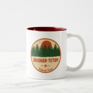Bridger-Teton National Forest Two-Tone Coffee Mug
