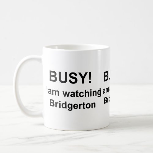 Bridgerton   2 coffee mug