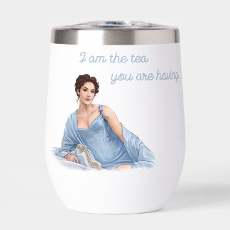 Bridgerton inspired mug thermal wine tumbler