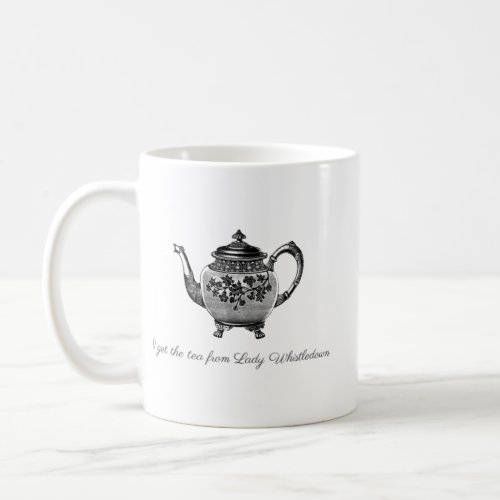 Bridgerton _ Lady Whistledown   Coffee Mug