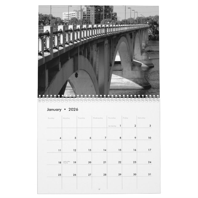 Bridges 2011 calendar (Jan 2026)