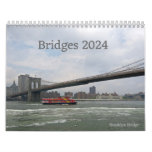 Bridges, A 12-month Photography 2024 Calendar at Zazzle