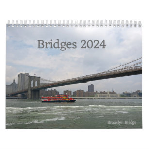 Bridges, a 12-month Photography 2024 Calendar