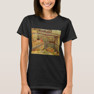 Bridges Across Seine, Asnieres by Vincent van Gogh T-Shirt