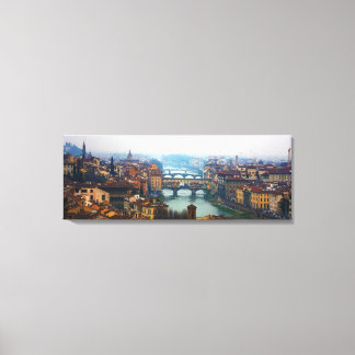Bridges of Florence Italy Canvas Print