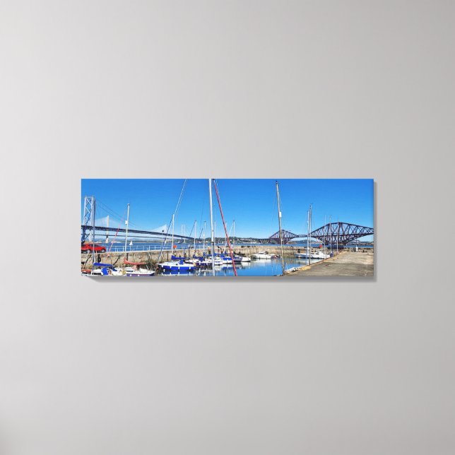 Bridges of the Forth, Scotland-High Quality Print (Front)