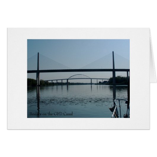 Bridges on the C&D Canal Cards (Front Horizontal)
