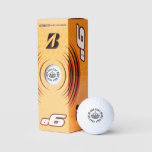 Bridgestone E6 Keep Calm And Play More Golf Balls at Zazzle