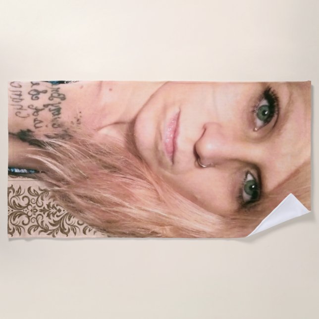 Bridget Brand Beach Towel (Front)