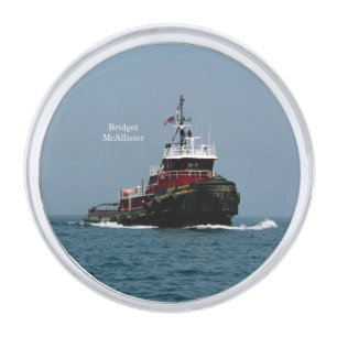 Bridget McAllister lapel pin