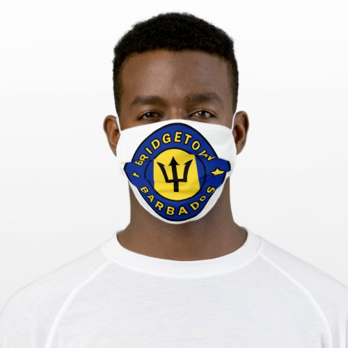 Bridgetown Barbados Adult Cloth Face Mask
