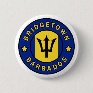 Bridgetown Barbados Button